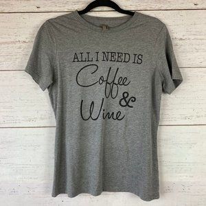 Thread Tank Designs Size M All I Need Is Coffee